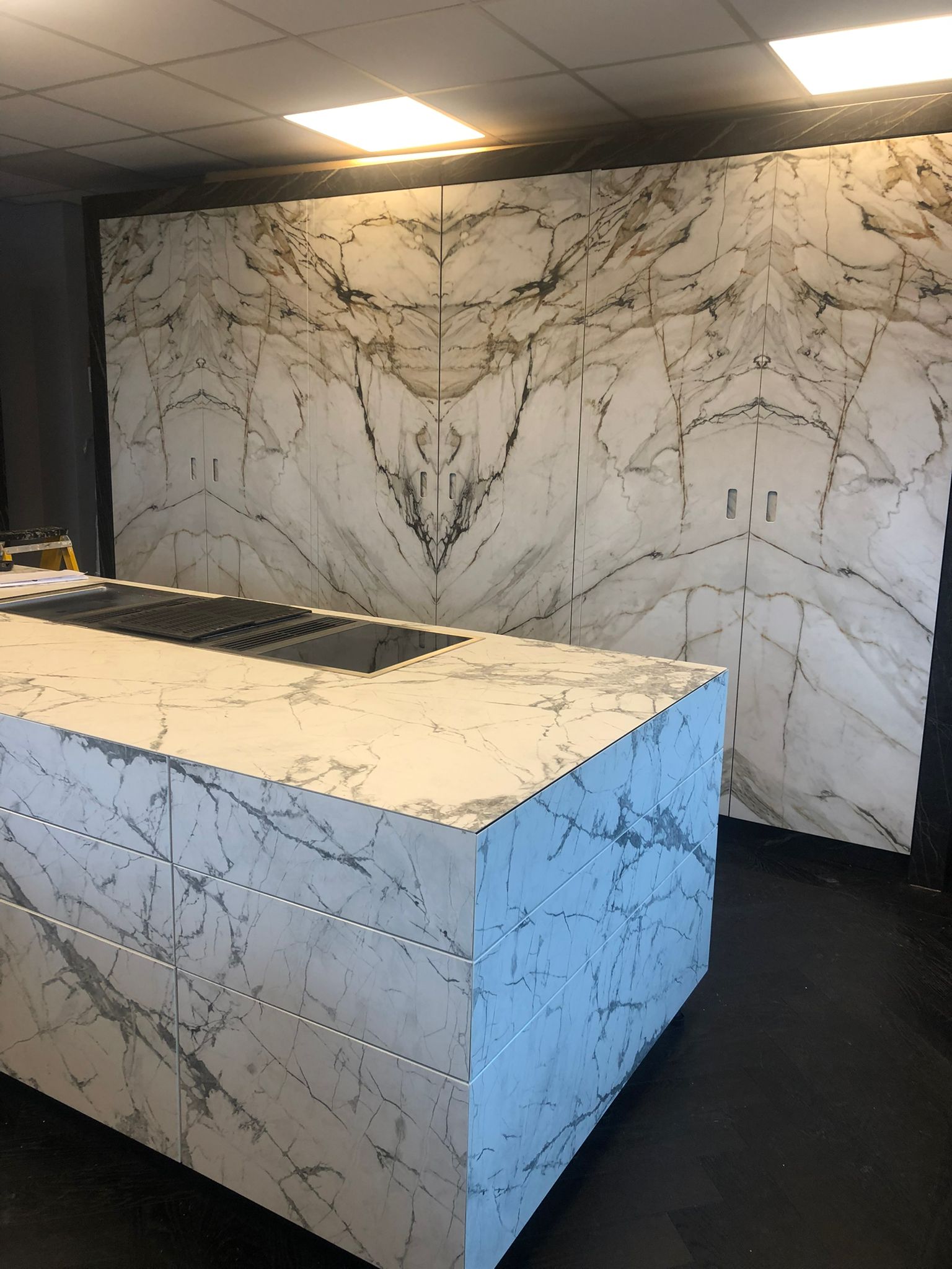 White Marble Kitchen